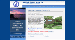 Desktop Screenshot of greene-dycus.com